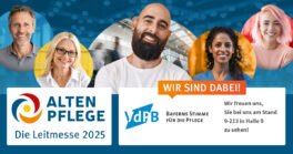 VdPB freut sich auf Altenpflege-Messe 2025